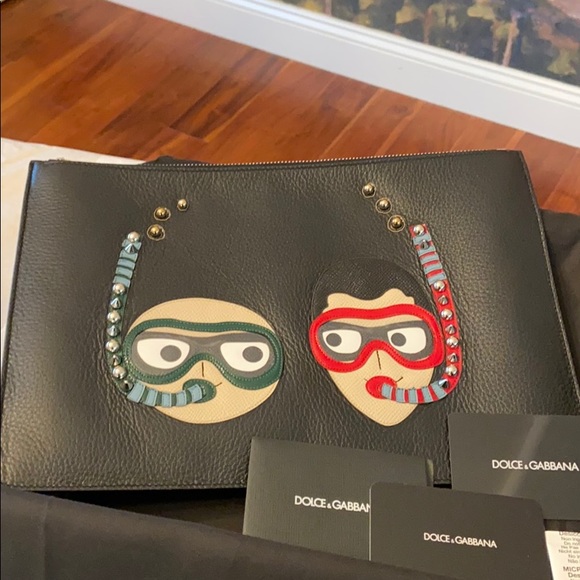 Authentic Dolce & Gabbana Leather Pouch - Picture 2 of 14